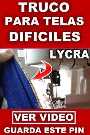 Como Coser Lycra En Una Maquina De Coser Overlock Truco Trucos