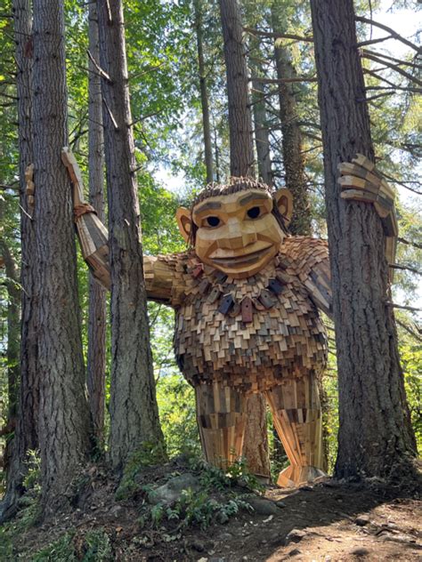 Thomas Dambo Completes Another Giant Troll In Issaquah Seattles Child