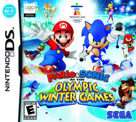 Mario And Sonic At The Olympic Winter Games Nintendo Ds Packaging May