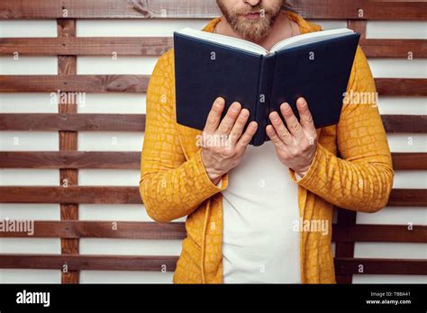 man   book stock photo alamy