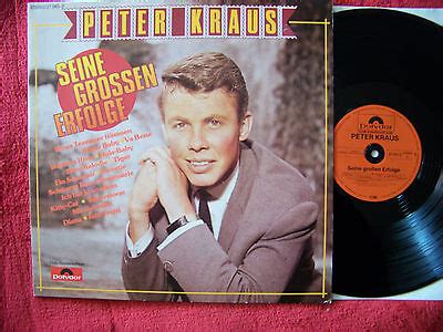 Peter Kraus Seine Grossen Erfolge Klasse German Polydor Club LP EBay