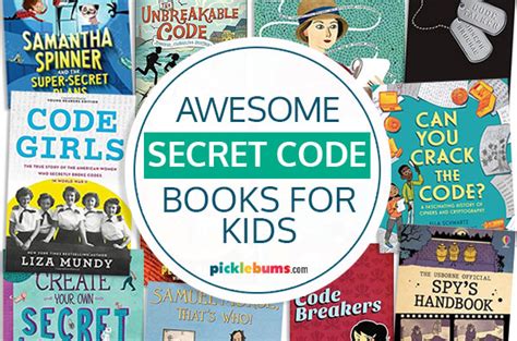 20 Awesome Kids Books about Secret Codes and Ciphers - Picklebums