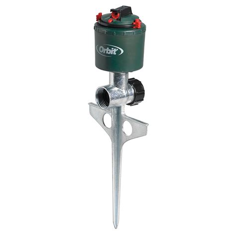 Shop Orbit Sq Ft Rotating Spike Lawn Sprinkler At Lowes