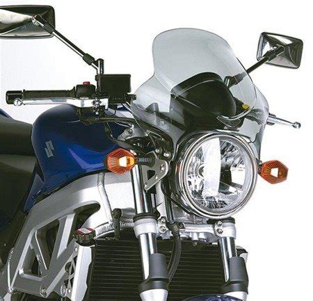 GIVI 240A SZYBA DYMIONA 33 X 36 5 Cm H X W DO NAKED BIKES WYMAGA A240A Szyby I Owiewki