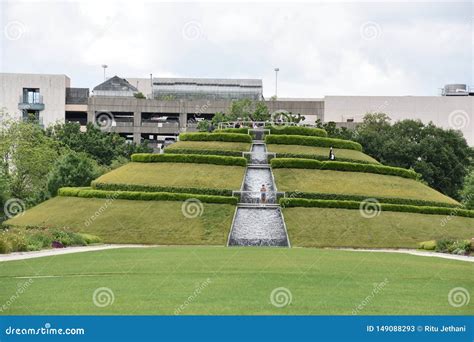 Jardines Del Centenario Mcgovern En Hermann Park En Houston Texas Foto