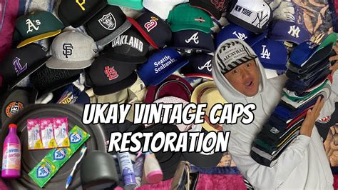 How To Restore Caps Paano Maghulma Ng Caps Vintage Caps Ukay Caps