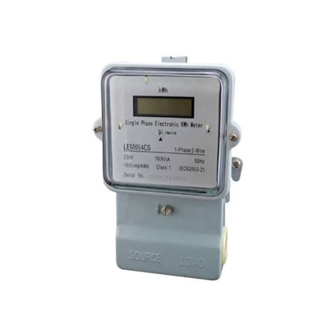 China Meter 20120 Front Panel Mounted Single Phase Electronic Energy Meter Watt Hour Meter