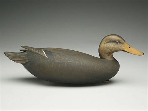 Sold At Auction Black Duck Carved In The Delaware River Tradition Bob