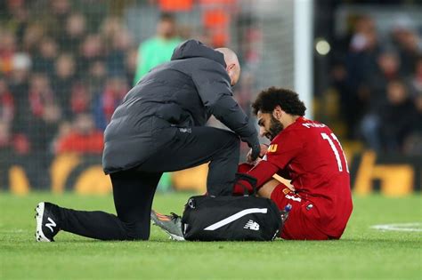 Liverpool injury worries: Mohamed Salah in protective boot as Andrew ...