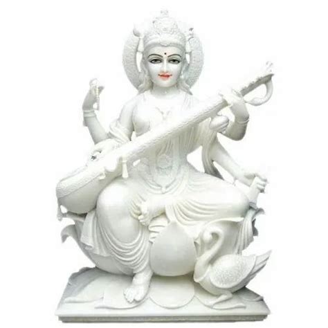 Maa Saraswati Statue at ₹ 12000 | Saraswati Statue in Alwar | ID ...