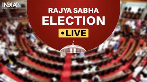 Rajya Sabha Election Voting For 19 Seats Underway Congress Bjp Set