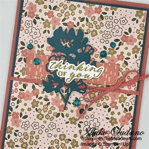 Stampin Up Wonderful Thoughts For The Happy Inkin Thursday Blog Hop Stampin In The Meadows