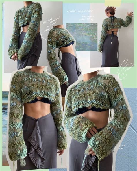 LAPIIN LAPIIN On Instagram Landed On The Sea Glass Sweater For The