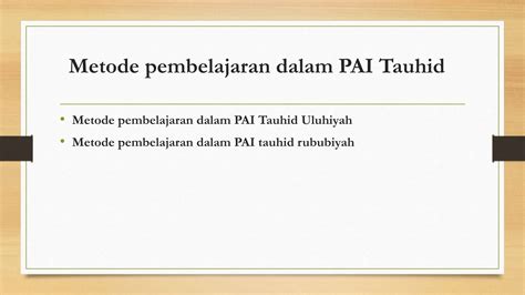 Ppt Sistem Pembelajaran Pai Di Sd Pptx