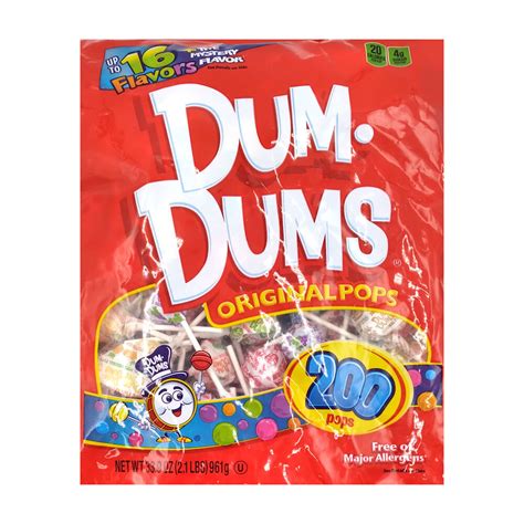 Dum Dums Limited Edition Flavors 200 Count — Suckers Online