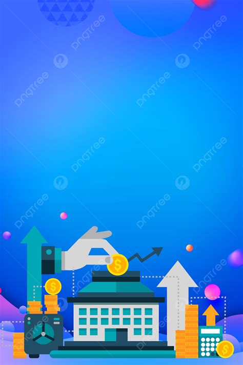 Investment Finance Financial Enterprise Poster Background Golden Age