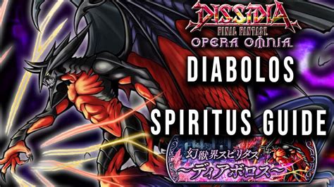 Diabolos Spiritus Guide Dffoo Gl Youtube