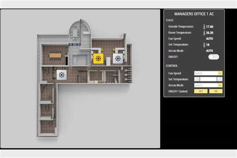 Ein Blu Light Basiertes Building Management System On Light Licht