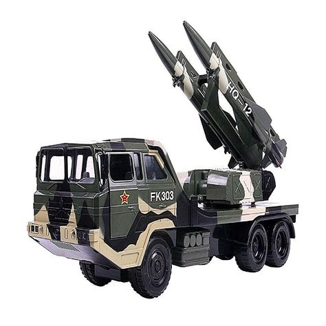 Big Daddy Military Missile Transport Army Truck Anti Aircraft Twin