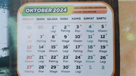 8 Oktober 2024 Kalender Islam Tanggal Berapa Hijriyah Cek Memperingati