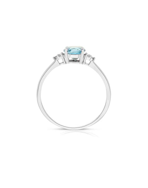 Bijuterii Inel Vida Colors Of Life Aur 18 Kt Cu Diamante Si Topaz