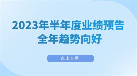 Boe（京东方）发布2023年半年度业绩预告 单季环比增长全年趋势向好京东方终端业绩预告新浪新闻