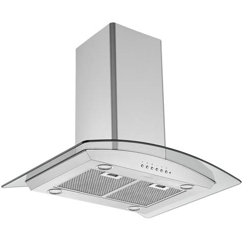 Broan Nutone Elite 36 In 500 Cfm Ducted Island Range Hood With Light In Stainless Steel