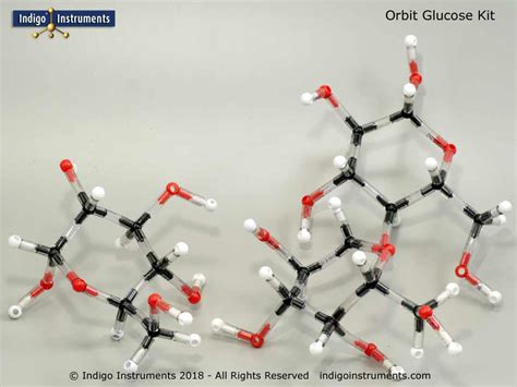 Sugar Structures Molecular Model Kit, Indigo