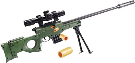 GO KART Soft Bullet Gun Toy Manual AWM Sniper Rifle With Ejecting