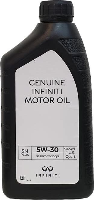 Infinity Genuine Motor Oil 5W-30 SN Plus 1L 1 л (999PK05W30QN) - купить ...