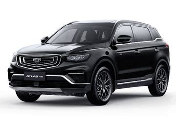 Geely Atlas Pro Caractéristiques des jantes pneus PCD et déports