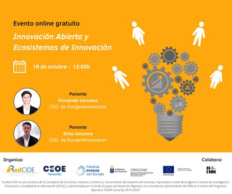 Innovación Abierta Y Ecosistemas De Innovación Ceoe Tenerife