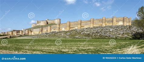 Berlanga De Duero Castle, Soria Stock Photo - Image of outside, castle: 90426324