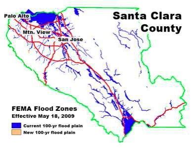 Flooding In San Jose Map