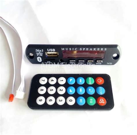 USB Bluetooth FM Radio Kit – ATOM Electronics