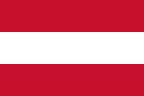 Austria flag, official colors and proportion. Vector illustration ...