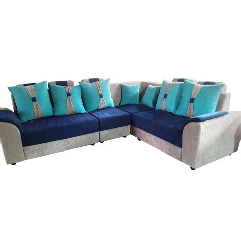 Seater Leather L Shape Sofa Set With Lounger At Rs Set In