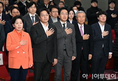 포토 공동창당대회 참석한 금태섭·조성주·김종인·이준석·양향자 아시아투데이