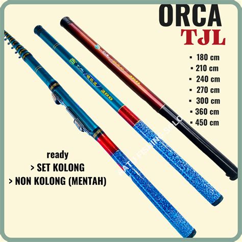 Jual Joran Tegek Murah Fiber Lentur Orca Tjl