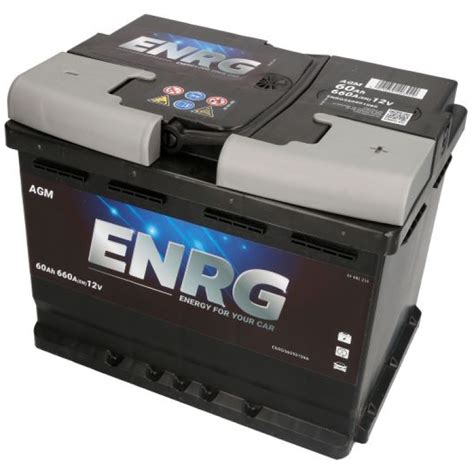 ENRG AGM 60Ah 12V 660A MAKS POWER