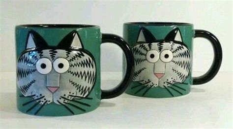 Tazas Jarros Mugs Gatos By B Kliban Tazas Teteras Platos Pintados