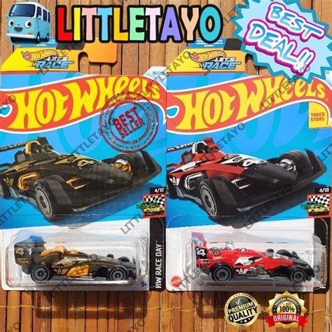 MERAH HIJAU Hot Wheels HW TRAC Dark Blue White Red Green Race Track Racing Formula Shopee