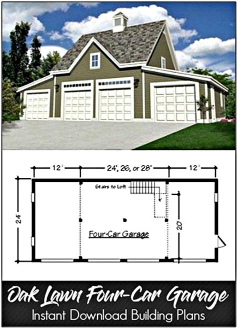 How Many Square Feet Is A Four Car Garage Joliekruwjones