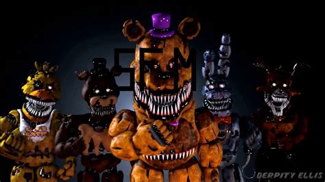 SFM FNAF Five Nights At Freddy S 4 SONG By TryHardNinja YouTube