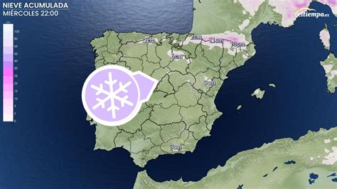 La nieve vuelve a España y se activan avisos amarillos Dónde va a