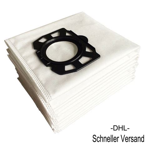 6 24 Vliesfilterbeutel Für Kärcher MV6 WD 6 Premium 2 863 006 0