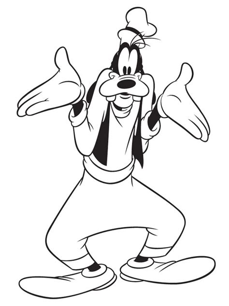 Dibujos Para Colorear Goofy Tribil N Dibujosparaimprimir Es The Best Porn Website