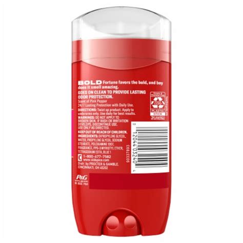 Old Spice Red Collection For Aluminum Free Men Deodorant Bold Scent 1