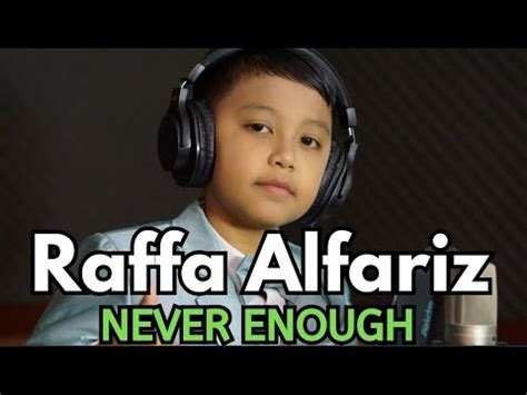 Never Enough Loren Allred Cover By Raffa Alfariz Youtube