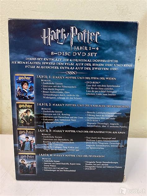 Harry Potter DVD Box Jahre 1 4 Im Kanton Bern Tutti Ch